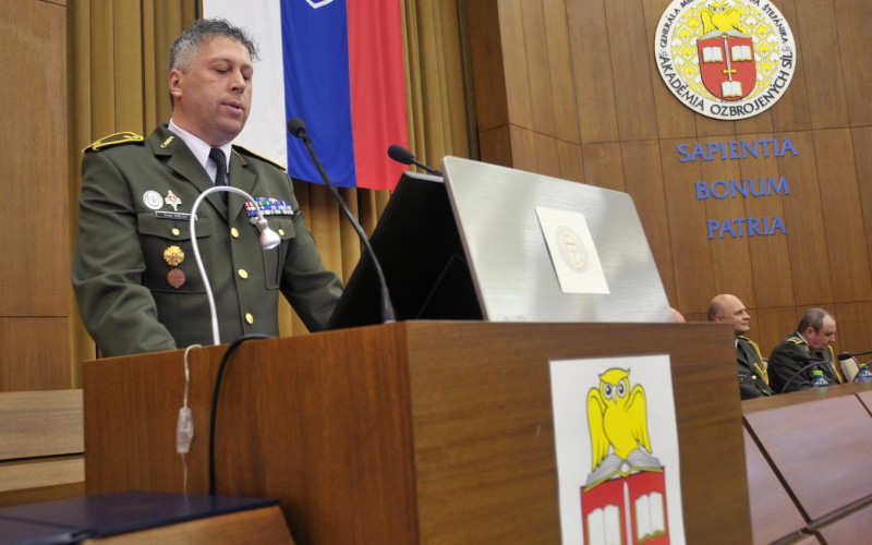 Slávnostné ukončenie 29. ZVŠK (Základný veliteľsko-štábny kurz), 26. 04. 2024