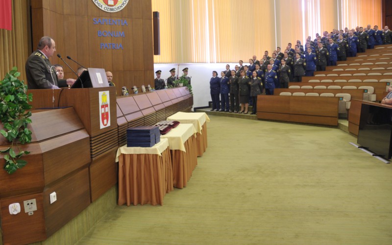 Slávnostné ukončenie 29. ZVŠK (Základný veliteľsko-štábny kurz), 26. 04. 2024