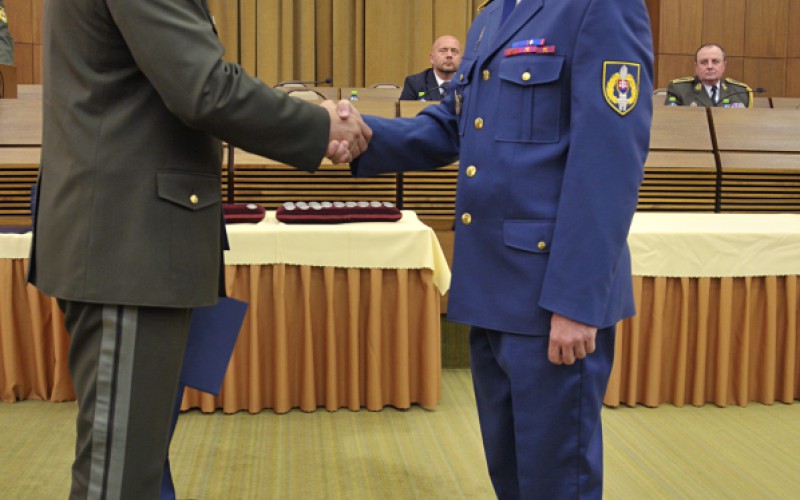 Slávnostné ukončenie 29. ZVŠK (Základný veliteľsko-štábny kurz), 26. 04. 2024