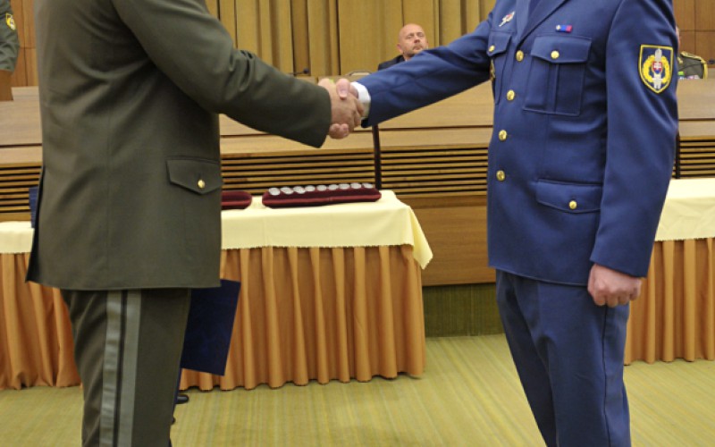 Slávnostné ukončenie 29. ZVŠK (Základný veliteľsko-štábny kurz), 26. 04. 2024