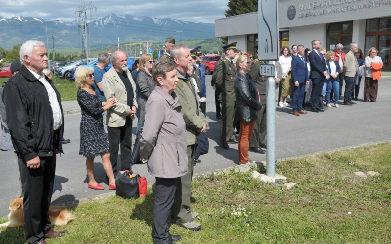 Pietna spomienka pri pamätníku M. R. Štefánika, 02. 05. 2024