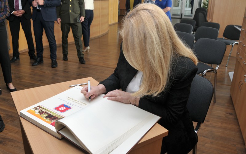 Návšteva prezidentky SR v AOS, 30. 05. 2024