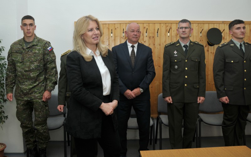 Návšteva prezidentky SR v AOS, 30. 05. 2024