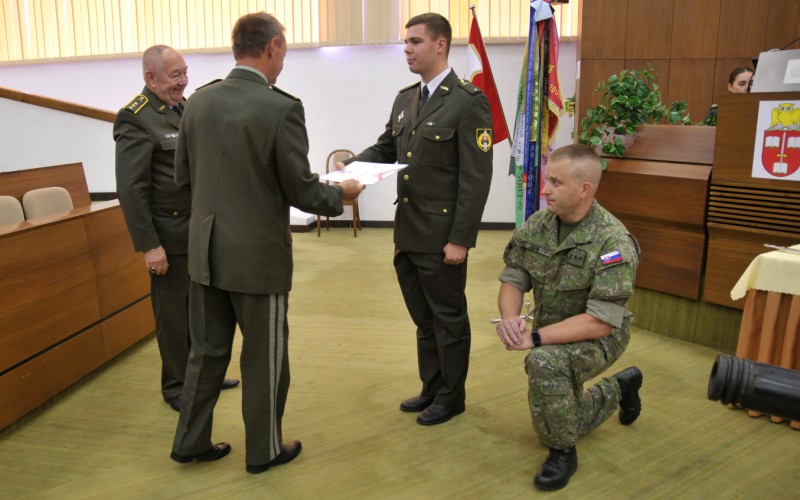 Slávnostné vyradenie delostrelcov 2024, 27. 06. 2024