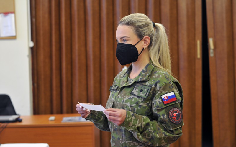 Final exams and solemn closing ceremony of University Graduates Officers’ Course, March 31st 2022