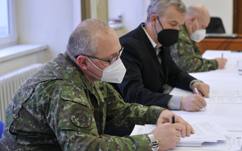 Final exams and solemn closing ceremony of University Graduates Officers’ Course, March 31st 2022