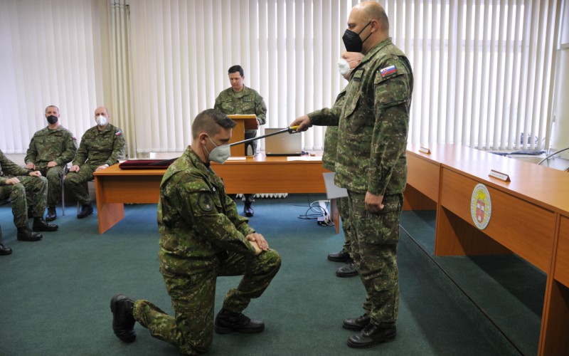 Final exams and solemn closing ceremony of University Graduates Officers’ Course, March 31st 2022