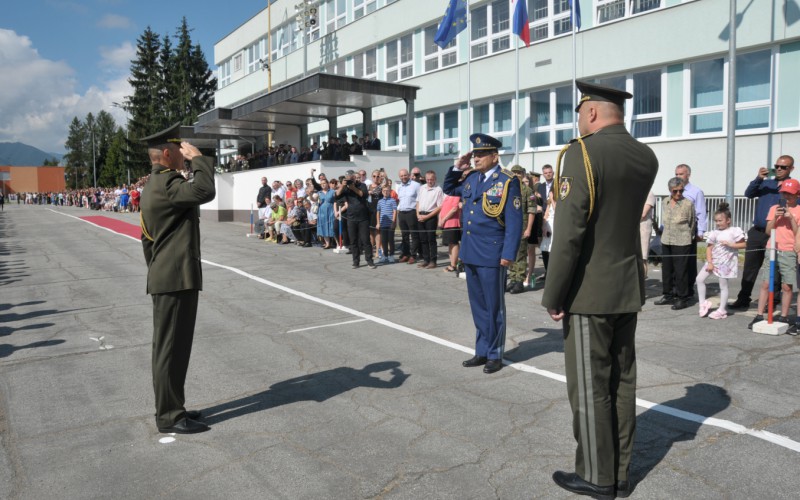Slávnostné vyradenie kadetov AOS, 04. 07. 2024