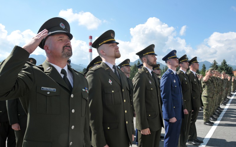 Slávnostné vyradenie kadetov AOS, 04. 07. 2024