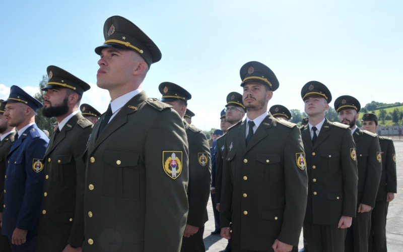 Slávnostné vyradenie kadetov AOS, 04. 07. 2024