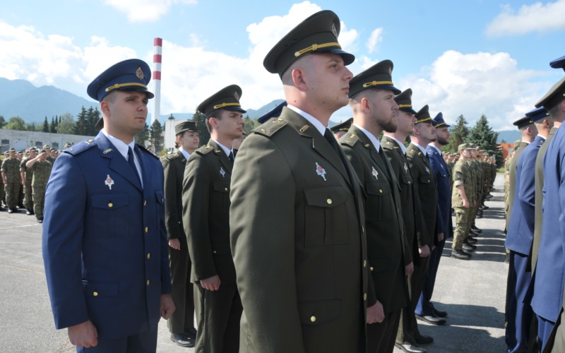 Slávnostné vyradenie kadetov AOS, 04. 07. 2024