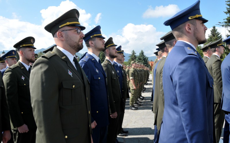 Slávnostné vyradenie kadetov AOS, 04. 07. 2024