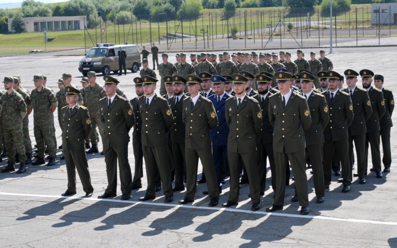 Slávnostné vyradenie kadetov AOS, 04. 07. 2024