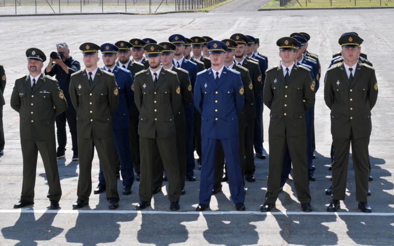 Slávnostné vyradenie kadetov AOS, 04. 07. 2024