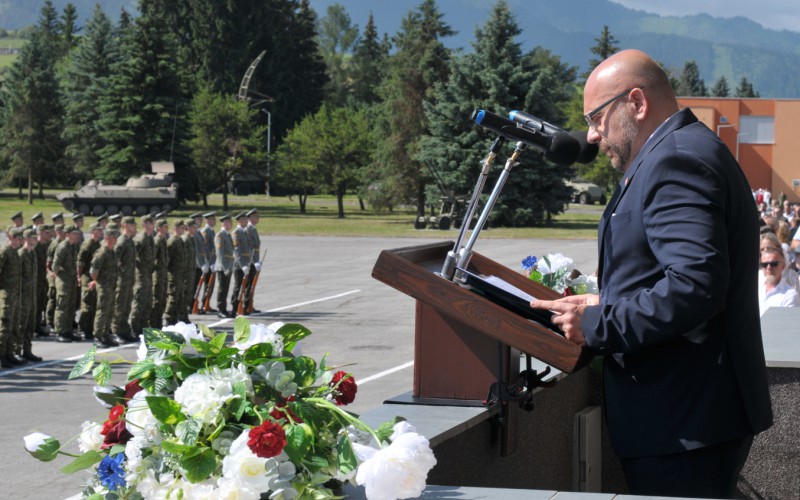 Slávnostné vyradenie kadetov AOS, 04. 07. 2024