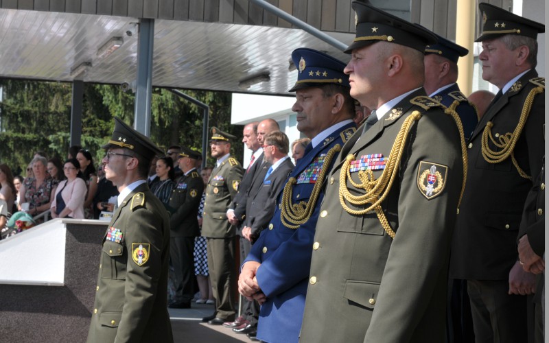 Slávnostné vyradenie kadetov AOS, 04. 07. 2024