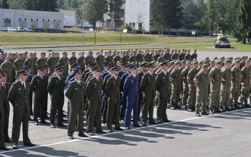 Slávnostné vyradenie kadetov AOS, 04. 07. 2024