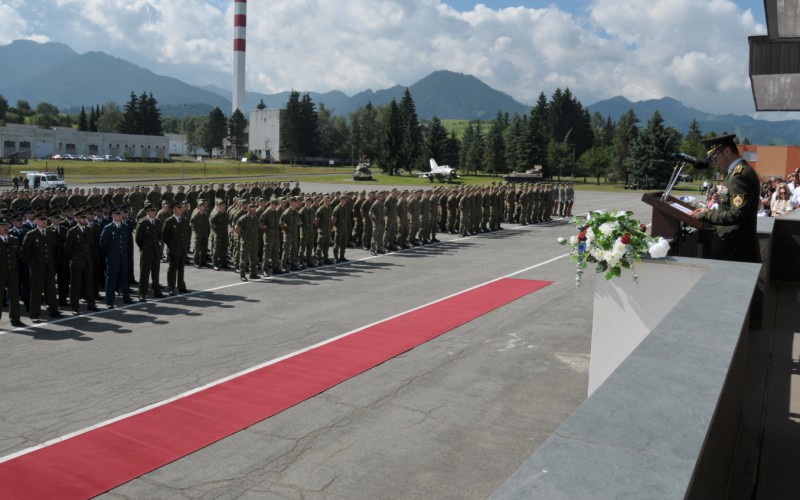 Slávnostné vyradenie kadetov AOS, 04. 07. 2024