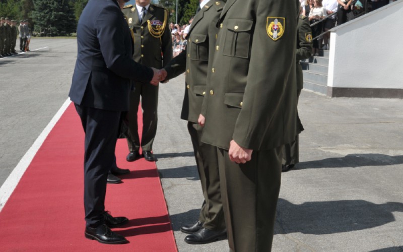 Slávnostné vyradenie kadetov AOS, 04. 07. 2024