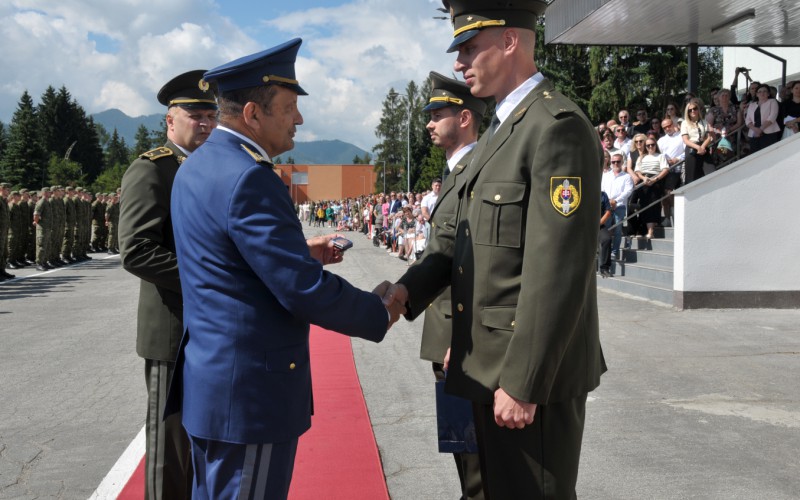 Slávnostné vyradenie kadetov AOS, 04. 07. 2024