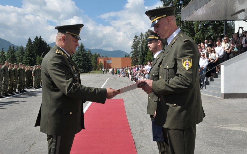 Slávnostné vyradenie kadetov AOS, 04. 07. 2024