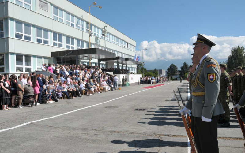 Slávnostné vyradenie kadetov AOS, 04. 07. 2024
