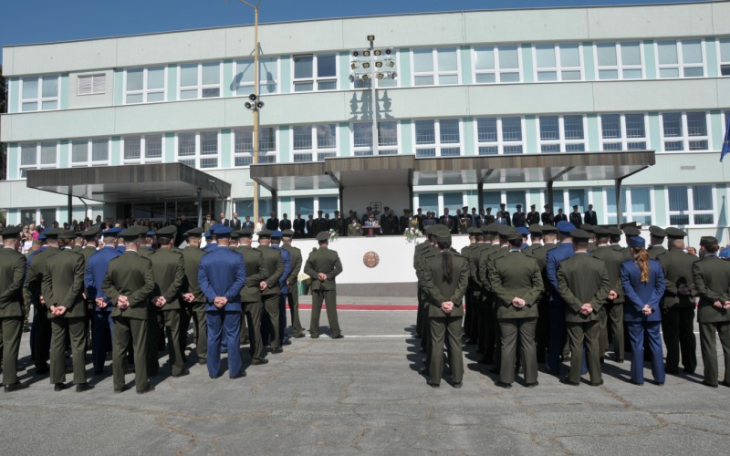 Slávnostné vyradenie kadetov AOS, 04. 07. 2024