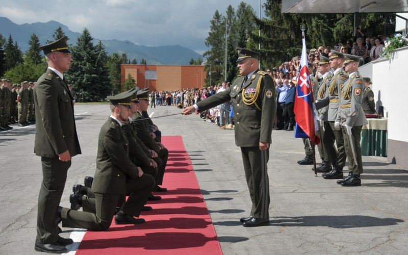 Slávnostné vyradenie kadetov AOS, 04. 07. 2024