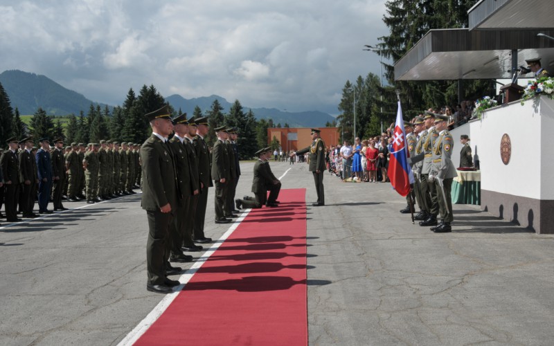 Slávnostné vyradenie kadetov AOS, 04. 07. 2024