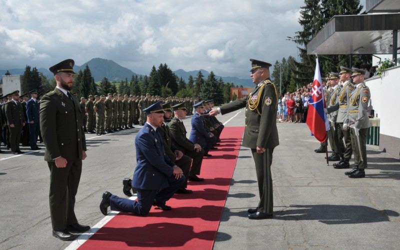 Slávnostné vyradenie kadetov AOS, 04. 07. 2024