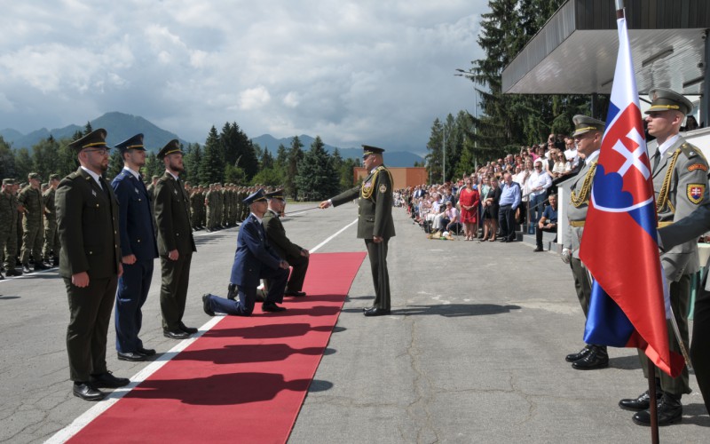Slávnostné vyradenie kadetov AOS, 04. 07. 2024