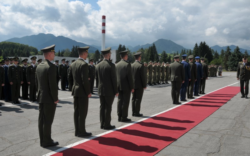 Slávnostné vyradenie kadetov AOS, 04. 07. 2024