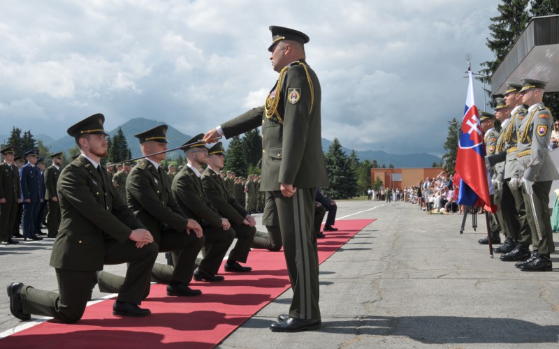 Slávnostné vyradenie kadetov AOS, 04. 07. 2024