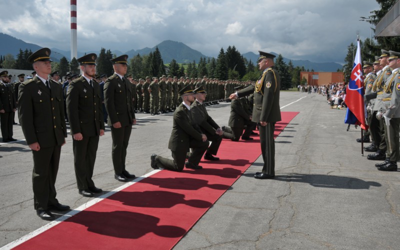 Slávnostné vyradenie kadetov AOS, 04. 07. 2024