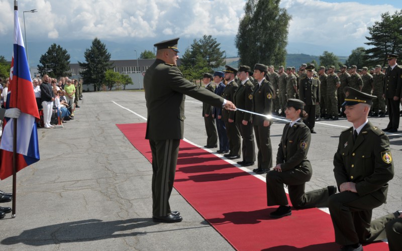 Slávnostné vyradenie kadetov AOS, 04. 07. 2024