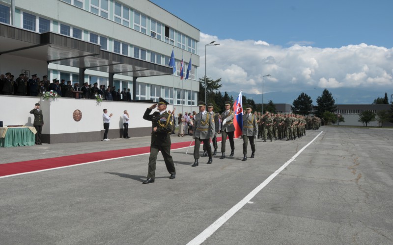 Slávnostné vyradenie kadetov AOS, 04. 07. 2024