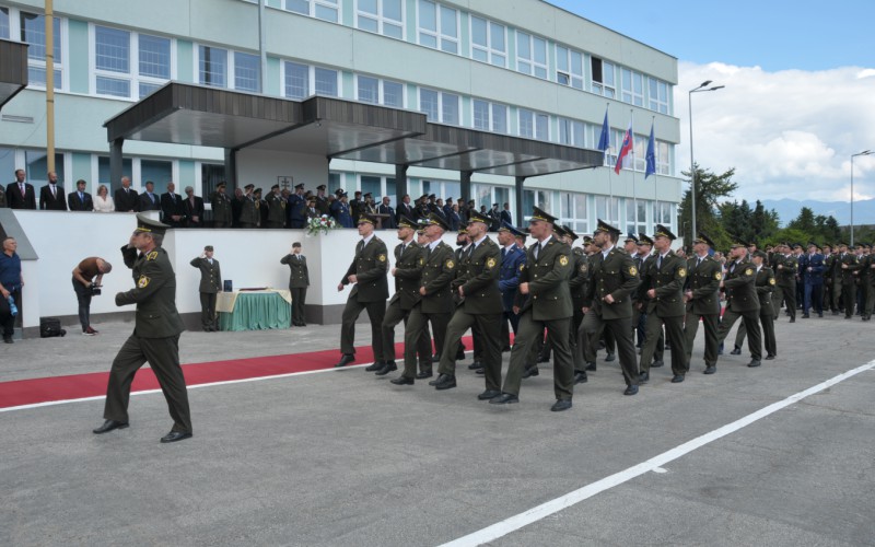 Slávnostné vyradenie kadetov AOS, 04. 07. 2024