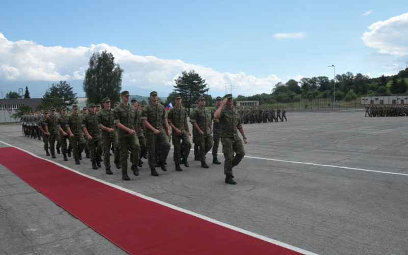 Slávnostné vyradenie kadetov AOS, 04. 07. 2024