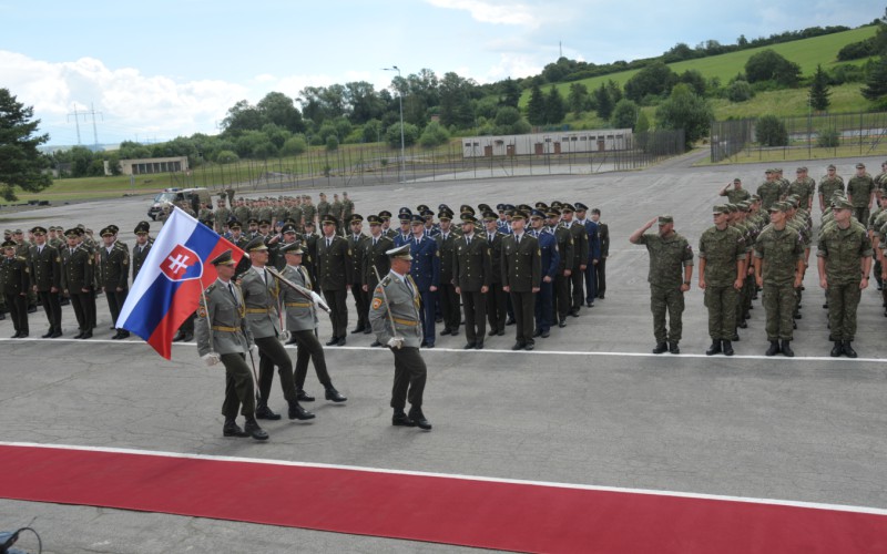 Slávnostné vyradenie kadetov AOS, 04. 07. 2024