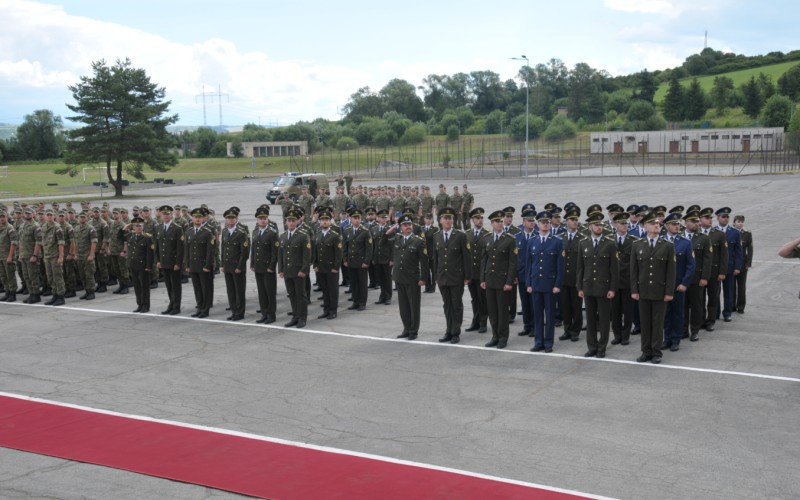 Slávnostné vyradenie kadetov AOS, 04. 07. 2024