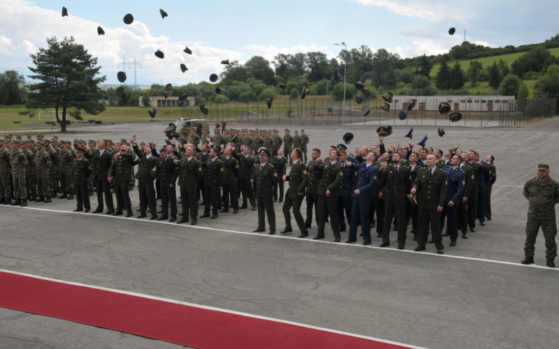 Slávnostné vyradenie kadetov AOS, 04. 07. 2024