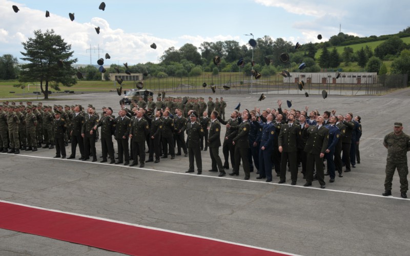 Slávnostné vyradenie kadetov AOS, 04. 07. 2024