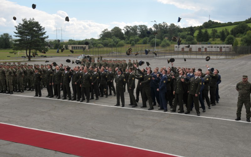Slávnostné vyradenie kadetov AOS, 04. 07. 2024