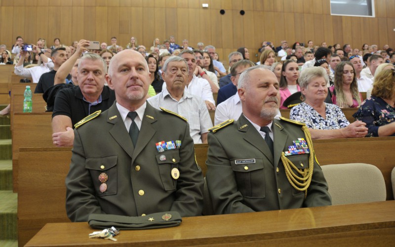 Slávnostné promócie absolventov AOS, 04. 07. 2024