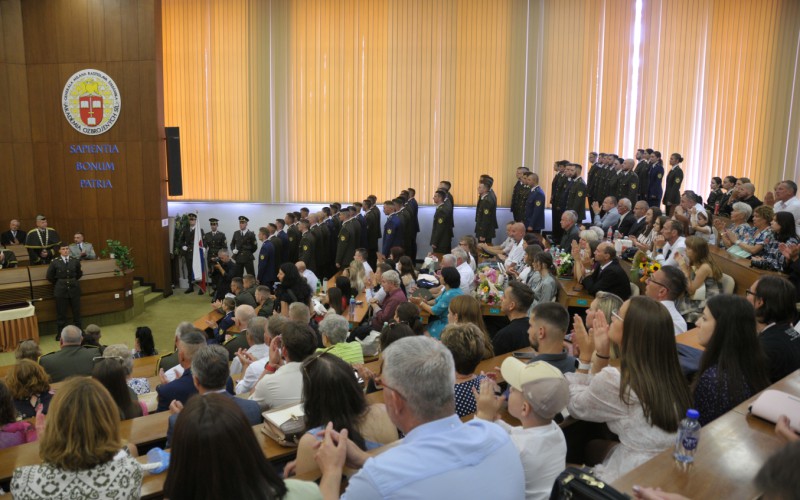 Slávnostné promócie absolventov AOS, 04. 07. 2024