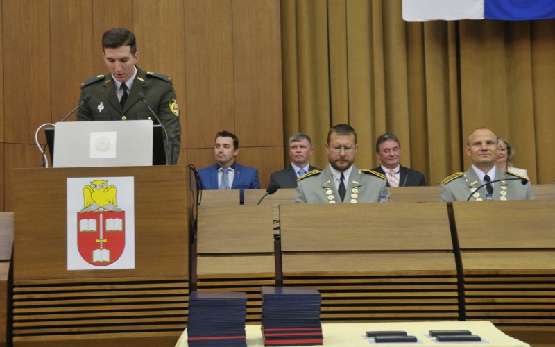 Slávnostné promócie absolventov AOS, 04. 07. 2024