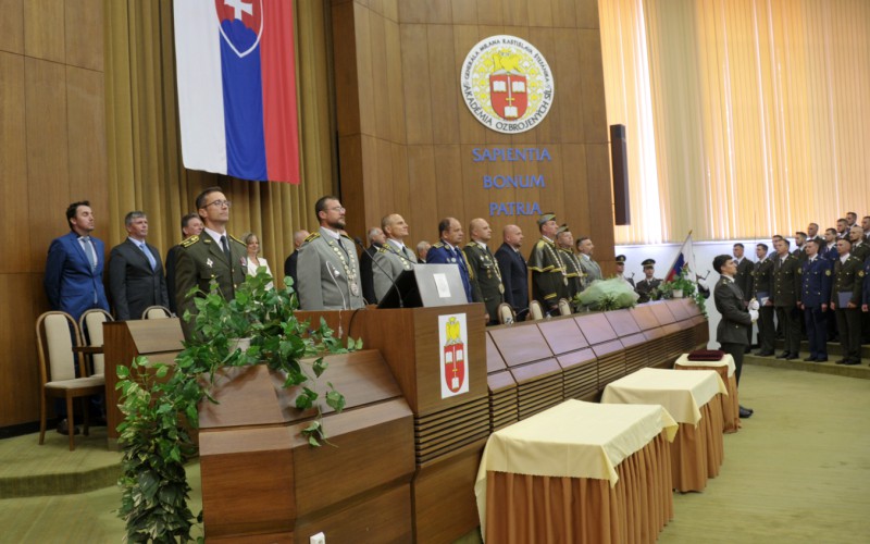 Slávnostné promócie absolventov AOS, 04. 07. 2024