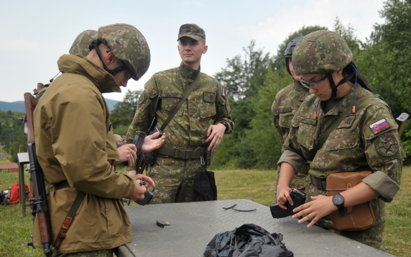 Sústredený poľný výcvik kadetov 3. a 4. ročníka - VVP Kamenica nad Cirochou, 17. 07. 2024