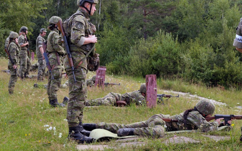 Sústredený poľný výcvik kadetov 3. a 4. ročníka - VVP Kamenica nad Cirochou, 17. 07. 2024