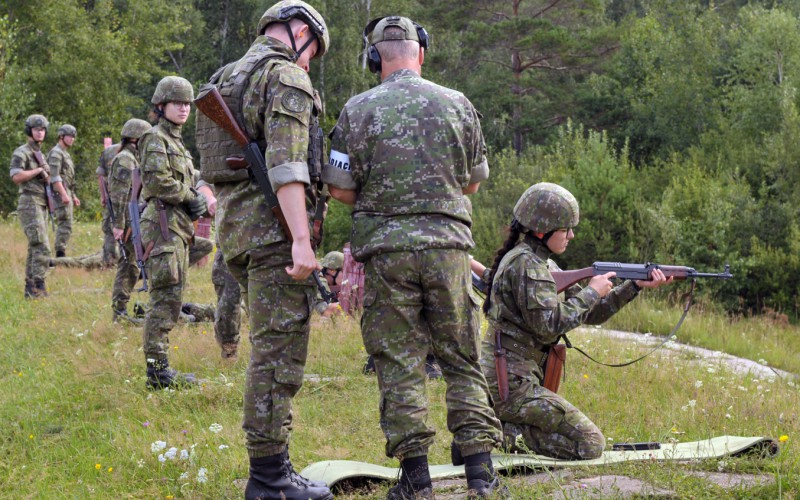Sústredený poľný výcvik kadetov 3. a 4. ročníka - VVP Kamenica nad Cirochou, 17. 07. 2024